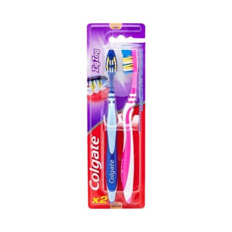 Colgate ZigZag Soft Tandbørste - 2 pak
