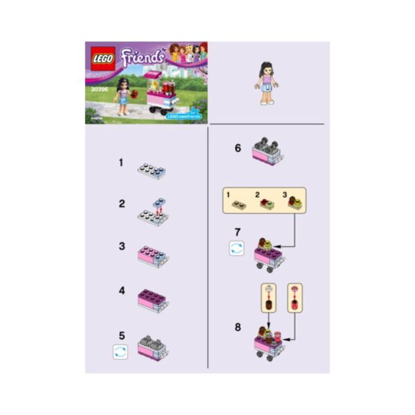LEGO® Friends Emmas Cupcake bod - 30396
