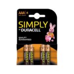 Duracell Simply AAA - 4 pak