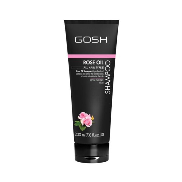 GOSH Rose Oil Shampoo - 230 ml