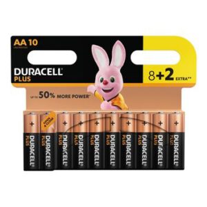 Duracell Plus Power AA 8+2 stk. pak