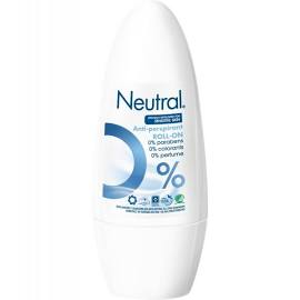 Neutral Antiperspirant Deo Roll On - 50 ml (2-pak)