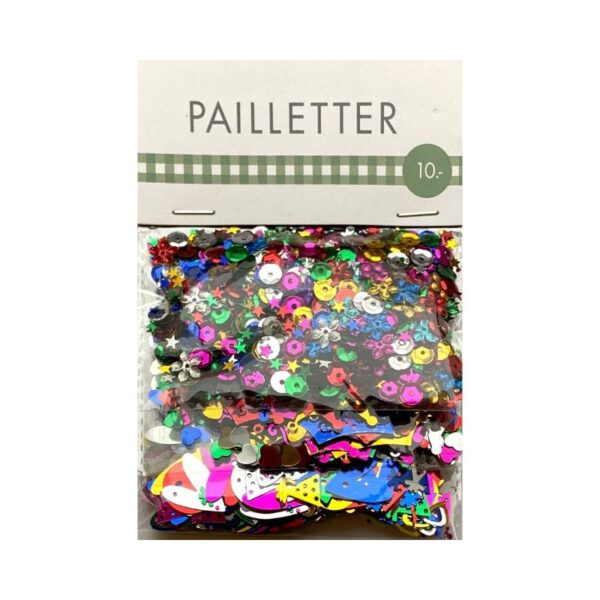 Pailletter - 3 pak