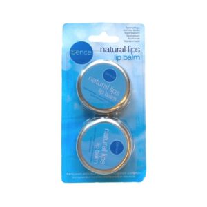 Sence Natural Lips Læbepomade 2-pak til daglig læbepleje