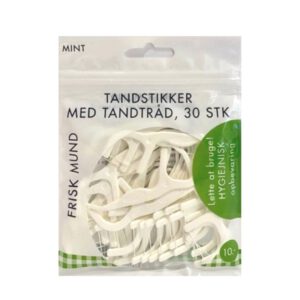 Tandstikker med tandtråd