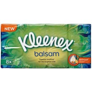 Kleenex Balsam Lommepakning - 72 stk.
