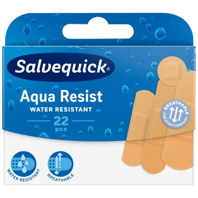 Salvequick Aqua Resist Plaster - 22 stk.