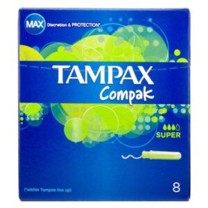 Tampax Compak Super 8 stk.