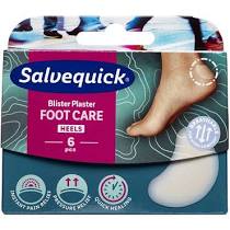 Salvequick Foot Care Heels Medium - 6 stk.