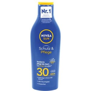 Nivea sun milk SPF 30 250ml - Solbeskyttende og fugtgivende